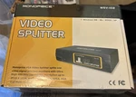 Monoprice Msv-102 Vga + Video Splitter 2048x1536 Resolution Factory Sealed. Fixed Price $17.95.