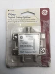Ge 73246 Digital Video Splitter 2-way 5-2300 Mhz Power Pass All Ports. Fixed Price $8.49.