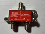 Holland Hfs-2d 2-way Coax Splitter (5-2150 Mhz) Dish Approved. Fixed Price $5.00.