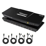 Tesmart Hdmi Kvm Switch Dual Monitor 2 Computers 4k 60hz Edid Usb Hotkey. Fixed Price $189.00.