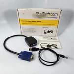 Startech St122le 2-port Vga Video Splitter 300mhz - Usb Powered New Old Stock. Fixed Price $13.99.