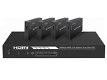 Monoprice Blackbird 4k Hdmi 2.0 1x4 Splitter Extender - Complete Kit (42271). Fixed Price $115.00.