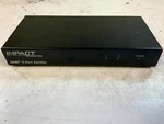 Impact Acoustics 240296 1x2 Hdmi 2-port Splitter Black (h1e*). Fixed Price $10.00.