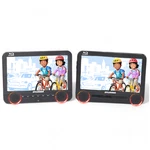Sylvania 10.1" Dual Screen Portable Blu-ray Dvd Cd Player W/ Built-in Battery. Fixed Price $99.97.