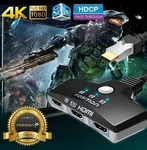 Fosmon 3x1 3 Port 4k 3d Ready Hdcp Hdtv Compact Hdmi Switch Hub Adapter. Fixed Price $21.24.