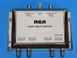 Rca 4-way Multi-switch 3 Input Lnb D6520 Number Of Outputs 4. Fixed Price $4.87.