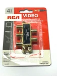 Rca 4-way Coaxial Splitter Vh49r 079000403371. Fixed Price $1.99.