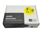 Wbox 0e-hdmiex2k Hdmi Extender, 1080p 164ft Over Single Utp Extender. Fixed Price $92.65.