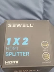 Sewell 1x2 Hdmi Splitter Sw-23500-390 Full 3d Support 12-bit Deep Color. Fixed Price $44.99.