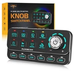 Auxbeam Ks-80 8 Gang Knob Switch Panel 4 Modes, 3 Effects, 2 Backlight Settin.... Fixed Price $373.70.