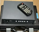 Kramer Vp-411ds 4x1 Automatic Uxga/audio Switcher W/ Remote Control & Ac Adapter. Fixed Price $48.00.