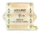 Holland Electronics Gsv-6 6-way Splitter 5-1000mhz. Fixed Price $12.00.