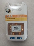 Philips Two-way 24k Gold Plated Connector Splitter Swv3020w/17 1000 Mhz. Fixed Price $3.99.