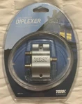 Terk Single Satelite Diplexer Bds-p1 Range 54-2150mhz New Sealed Retail Package. Fixed Price $12.72.