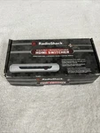 Radio Shack Hdmi Switcher 3 In 1 Out Silver Remote Controlled 15-129 #180. Fixed Price $13.93.