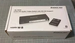 Avior Iogear 4-port Hdmi Switch With Rs-232, Rack Mount Ghsw8141 3year Warranty. Fixed Price $100.00.