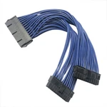New Atx 24pin 1 To 2 Power Supply Extension Cable Psu Male Female Y Splitter. Fixed Price $15.98.