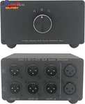 1 In 3 Out Xlr Balanced Audio Switch Box 3-channels Stereo Converter New. Fixed Price $75.40.