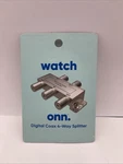 Watch Onn Digital Coax 4 Way Splitter Cable Satellite Antenna Signal 2500mhz New. Fixed Price $9.55.