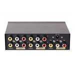 Dtech Powered 4 Way 3 Rca Splitter Box 1 In Out Composite Video Audio Distribu. Fixed Price $28.72.
