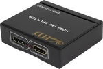 Viewhd 2 Port 1x2 Powered Hdmi 1 In Out Mini Splitter For 1080p And 3d. Fixed Price $46.43.