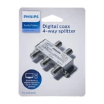 Philips Digital Coax 4-way Splitter Gray Audio/video. Fixed Price $4.74.