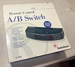 2-way Radioshack A/b Switch 15-1968 With Remote & Ac Adapter New Open Box. Fixed Price $20.00.