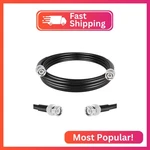 Exgoofit Bnc Male To Coax Cable, 50 Ohm Rg58 Coaxial Cable 10ft 3m For Ante. Fixed Price $14.08.
