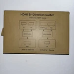 Gana Hdmi Bi-direction Switch 4k 60hz Splitter. Fixed Price $10.00.