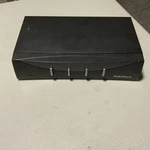 Vtg Radio Shack: 4-way Audio/video Selector Switch Model # 15-1215 Untested. Fixed Price $6.50.