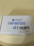 Esynic Portable Hdmi Splitter 1 In 2 Out - Metal Case4k New. Fixed Price $19.99.