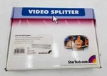 Startech 2 Port Dvi Video Splitter W/audio St122dvi. Fixed Price $95.00.