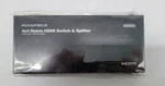 Monoprice 4x4 Matrix Hdmi Switch & Splitter Mhss0404e/ No Adapter. Fixed Price $49.99.