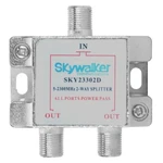 Skywalker 5-2300mhz 2-way Splitter For Off-air & Satellite Signals, 1 In / 2 Out. Fixed Price $9.49.