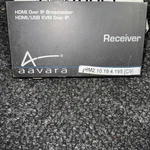 Aavara Pb7000-r Hdmi Over Ip Broadcaster Receiver Hdmi/usb Kvm. Fixed Price $150.00.