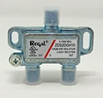 Regal 2-way Splitter 5-1000mhz 120db Emi Isolation For Cable/satellite Zds2dgh10. Fixed Price $2.95.