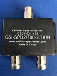 Cellular Specialties Inc Cs04-031-429 Csi-spd2/700-2.7k/n. Fixed Price $20.00.