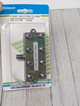 New Philmore 42-138, 75 Ohm F Type 8 Way Splitter W/ Grounding Block 5-900mhz. Fixed Price $12.95.