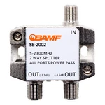 Bamf 2-way Coax Cable Splitter, Bi-directional Moca 5-2300mhz High-performa.... Fixed Price $15.00.