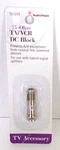 Radio Shack #15-1259 Tv/vcr Dc Block (male To Female) 75-ohm. Fixed Price $8.00.