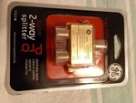 Ge Digital Cable, Satellite 2 Way Splitter Pro High Definition 37623 New.. Fixed Price $8.00.
