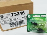 Case Of 6 Pair Ge Long Life Automotive Replacement Bulbs 12v 3057ll. Fixed Price $19.99.