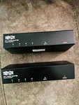 Tripp-lite Dvi + Audio Splitter Model B116-004a (total Of 2 For 1). Fixed Price $25.00.