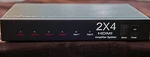 Hdmi 2x4 Splitter With Full Hd 1080p. Fixed Price $50.00.