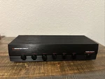 Monster Cable 6 Way Speaker Selector With Amplifier Protection. Fixed Price $31.50.