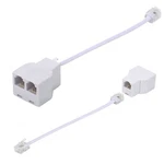 Ubramac Phone Line Splitter,telephone Splitter,with Rj11 6p4c 4 Inches, White. Fixed Price $10.36.