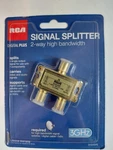 Rca Digital Plus 2-way Coaxial Signal Splitter 5-3000mhz 3ghz Hdtv Cable. Fixed Price $4.96.