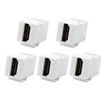 5-pack Hdmi Keystone 4k Female To Coupler No-delay Snap-in For Wall Pl.... Fixed Price $13.23.