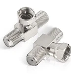Wlaniot F Type Splitter 3 Way Compact, Small, Male To Female. Fixed Price $11.03.