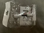 Monoprice 7330 1 Port 2 Piece Inset Wall Plate With Built In Flexible High Speed. Fixed Price $6.50.